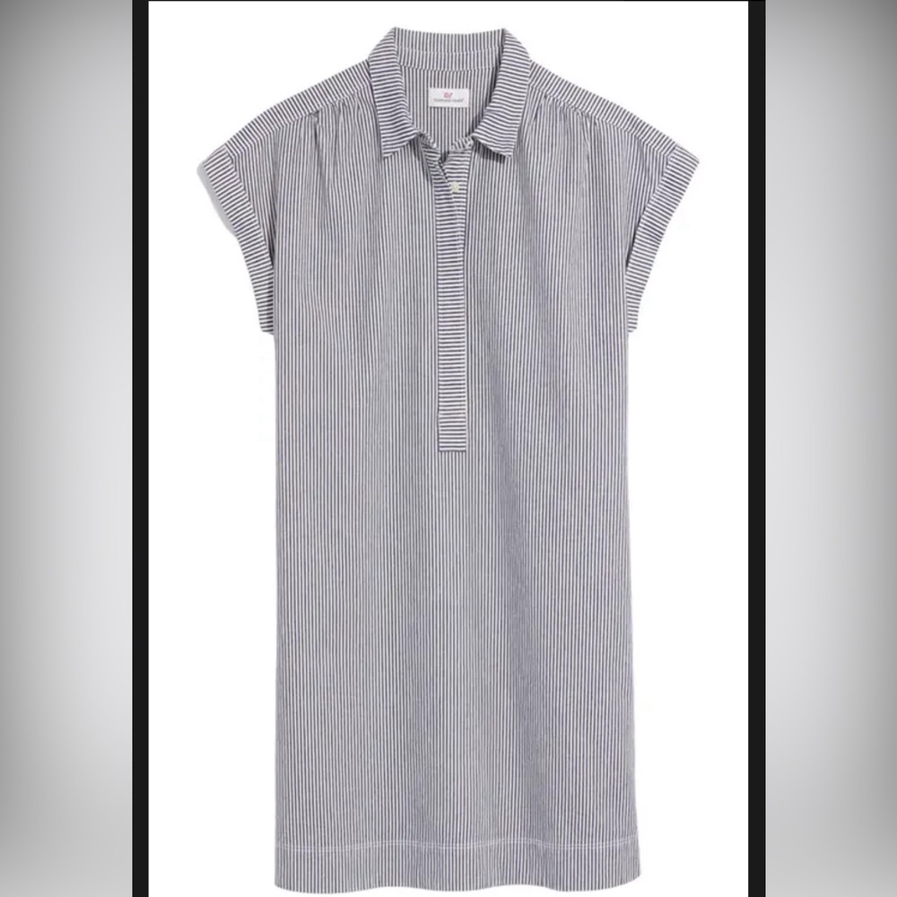 Vineyard Vines Striped Shirtdress